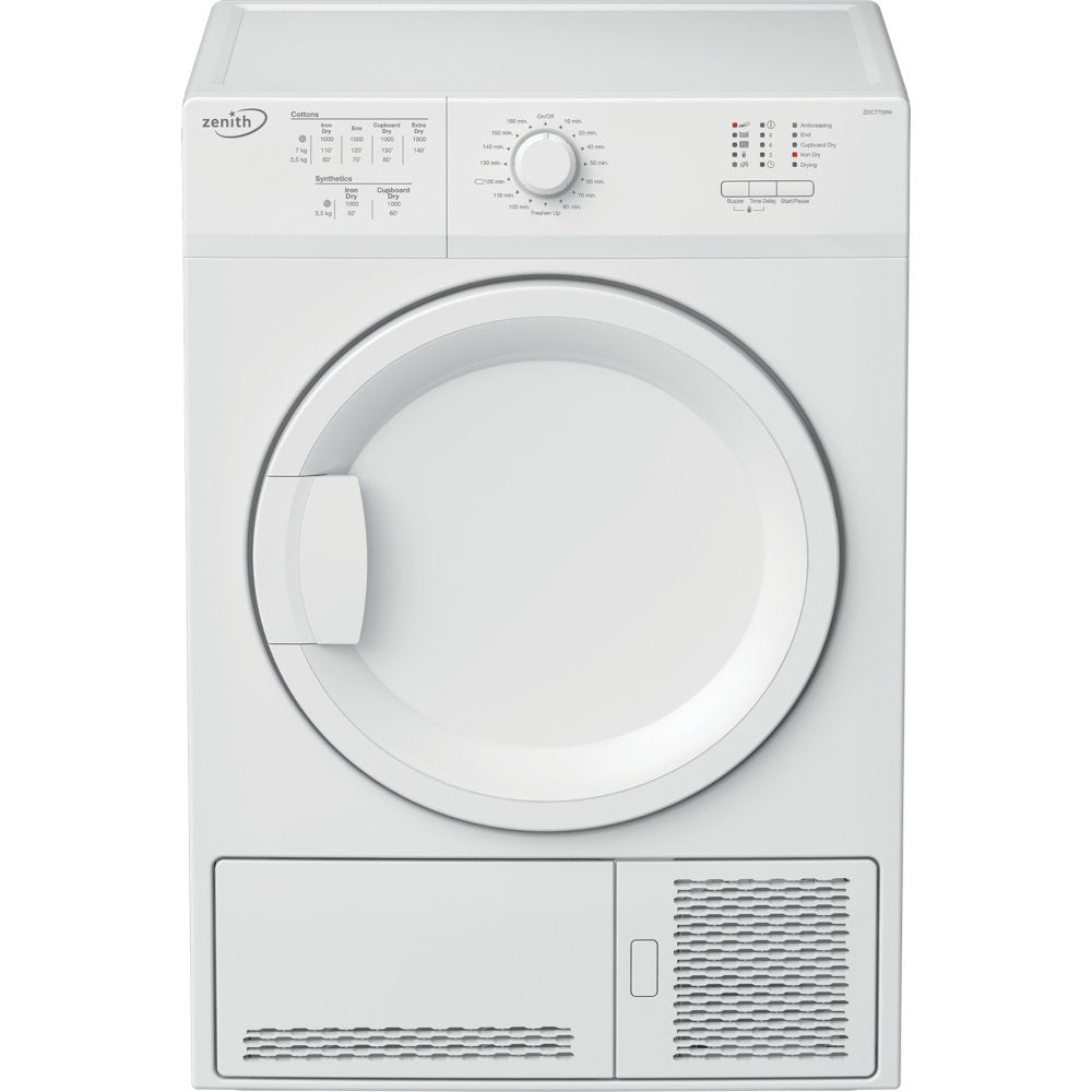 Zenith ZDCT700W 7kg Condenser Tumble Dryer ( Water Container At Bottom )