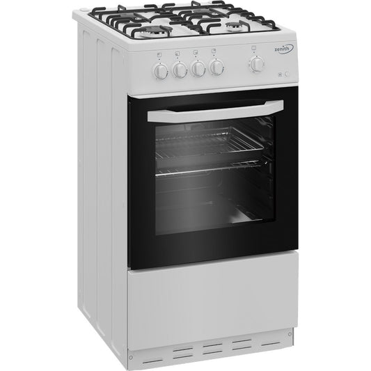 Zenith ZE501W 50cm Single Cavity Gas Cooker
