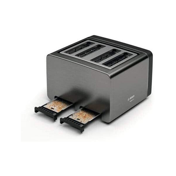 Bosch DesignLine 4 Slice Toaster TAT5P445 Anthracite