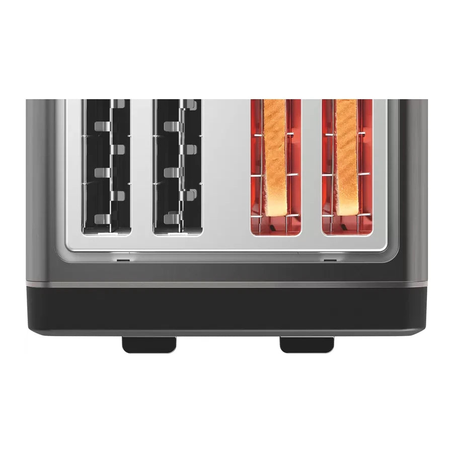 Bosch DesignLine 4 Slice Toaster TAT5P445 Anthracite