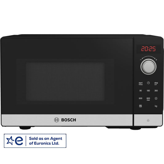 Bosch FFL023MS2B Series 2 20 Litre Solo Black Microwave Oven With Auto Pilot