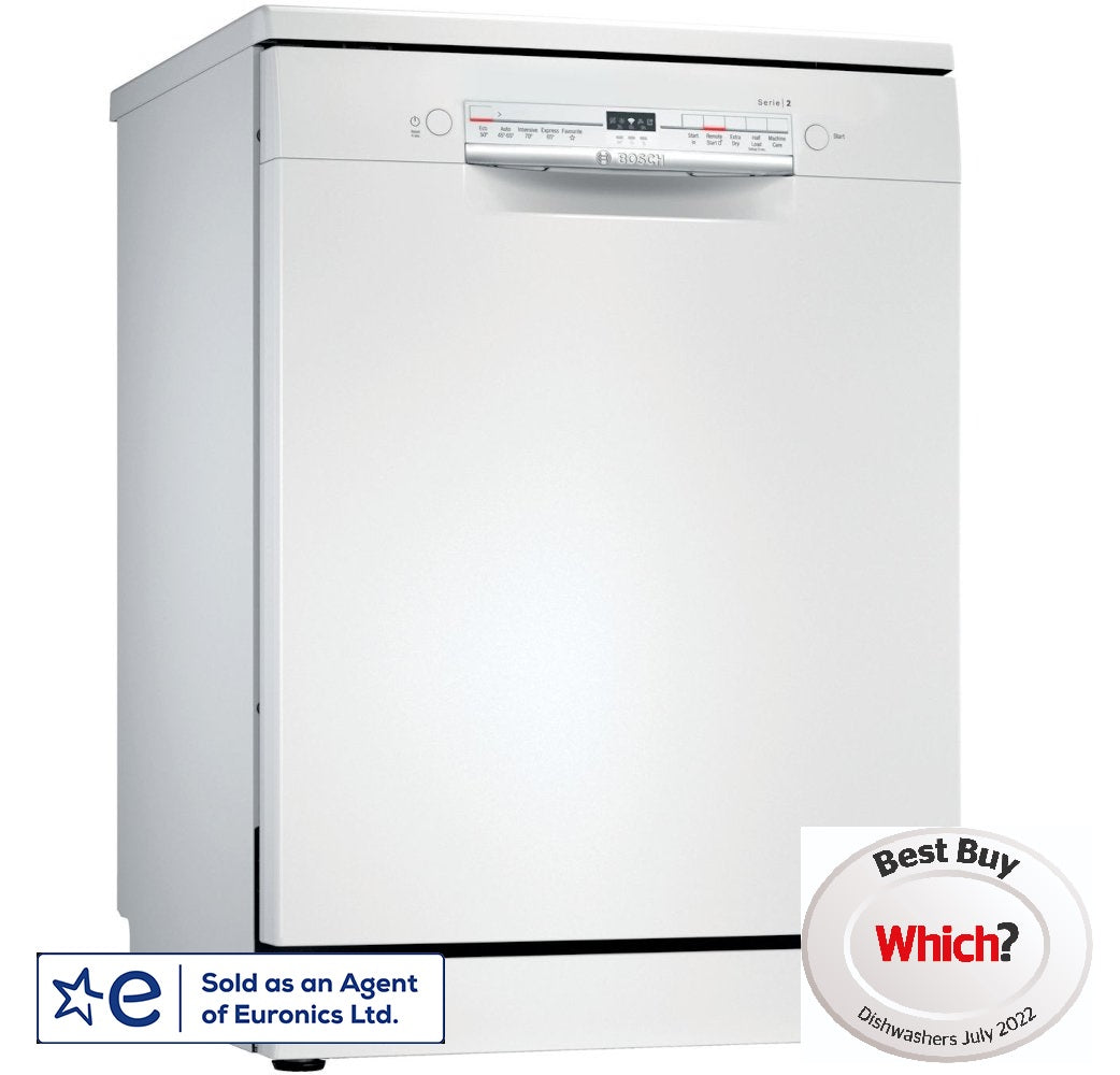 Bosch SMS21TW08G 60CM Full Size Dishwasher