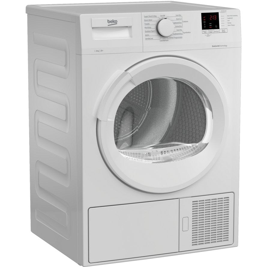 Beko DTLP81141W A+ 8kg Heat Pump Tumble Dryer