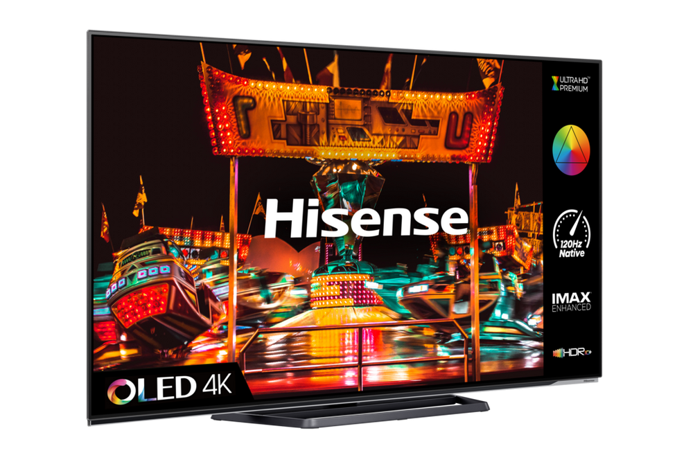 Hisense 55A85HTUK 55" 4K UHD HDR OLED Freeview Smart TV