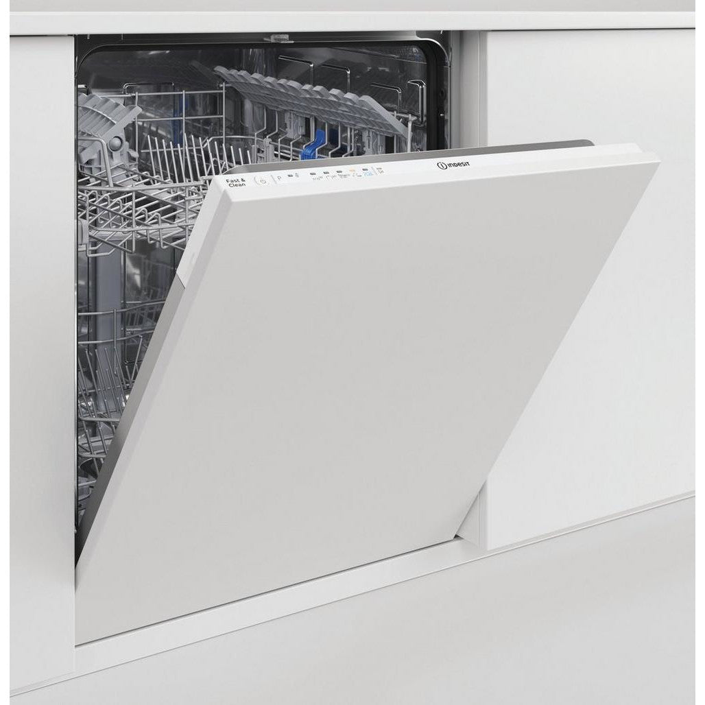 Indesit D2IHL326UK Full Size Dishwasher - White- 14 Place Settings