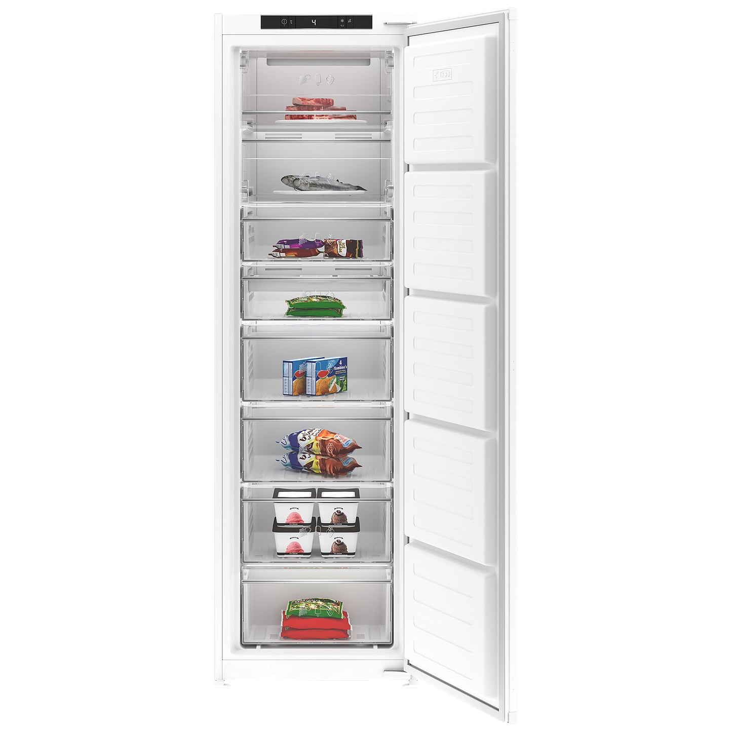 Blomberg FNT4454I Built InTall ( 177.5 cm High ) Frost Free Freezer