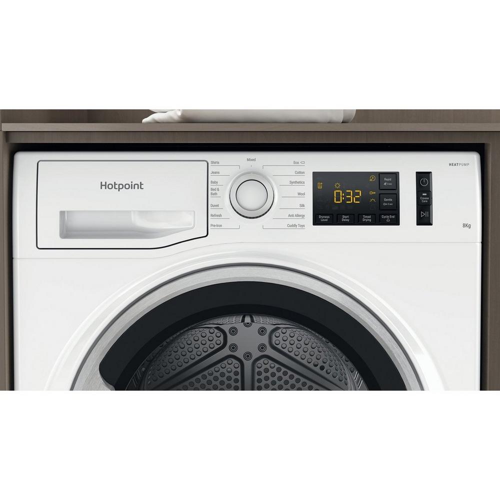 Hotpoint NTSM1182KUK 8KG Heat Pump Tumble Dryer