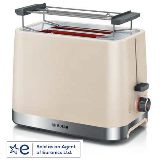 Bosch TAT4M227GB Cream 2 Slice Toaster