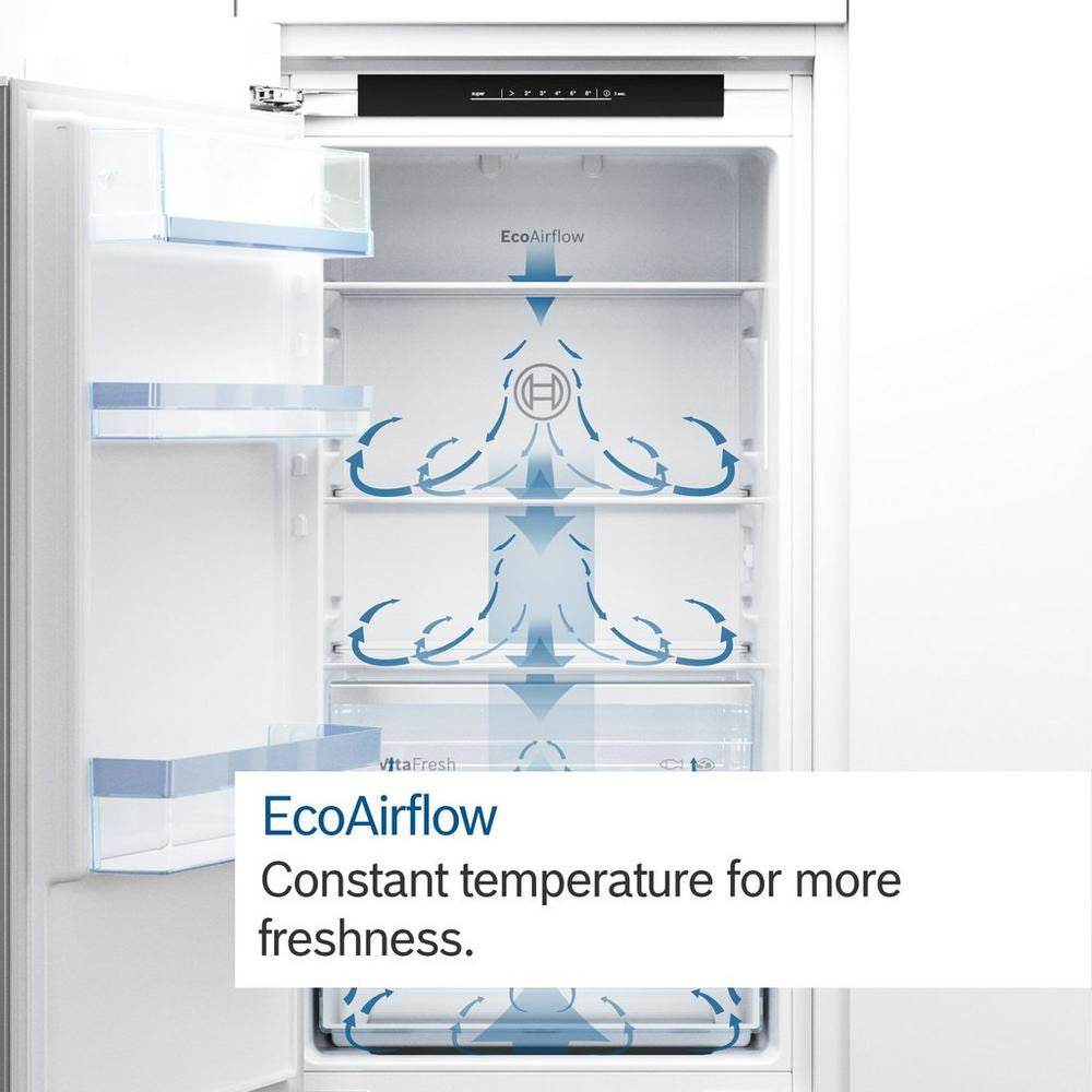 Bosch KIN85NSE0G 50/50 Built In Frost Free Fridge Freezer