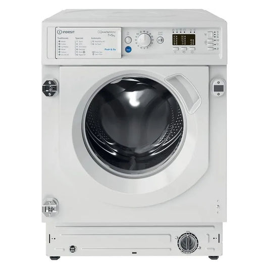 Indesit BIWDIL75148UK 7kg / 5kg 1400 Spin Built In Washer Dryer