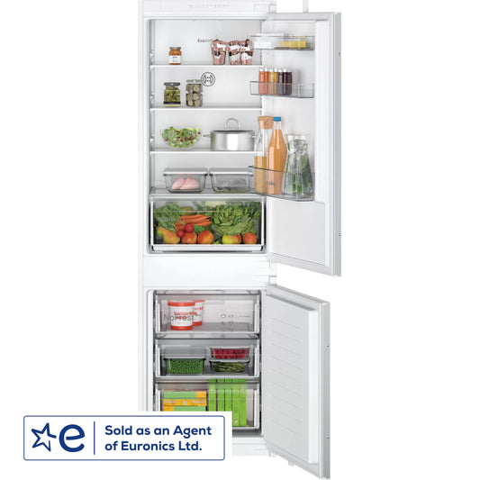 Bosch KIN86NSE0G 70/30 Built In Frost Free Fridge Freezer