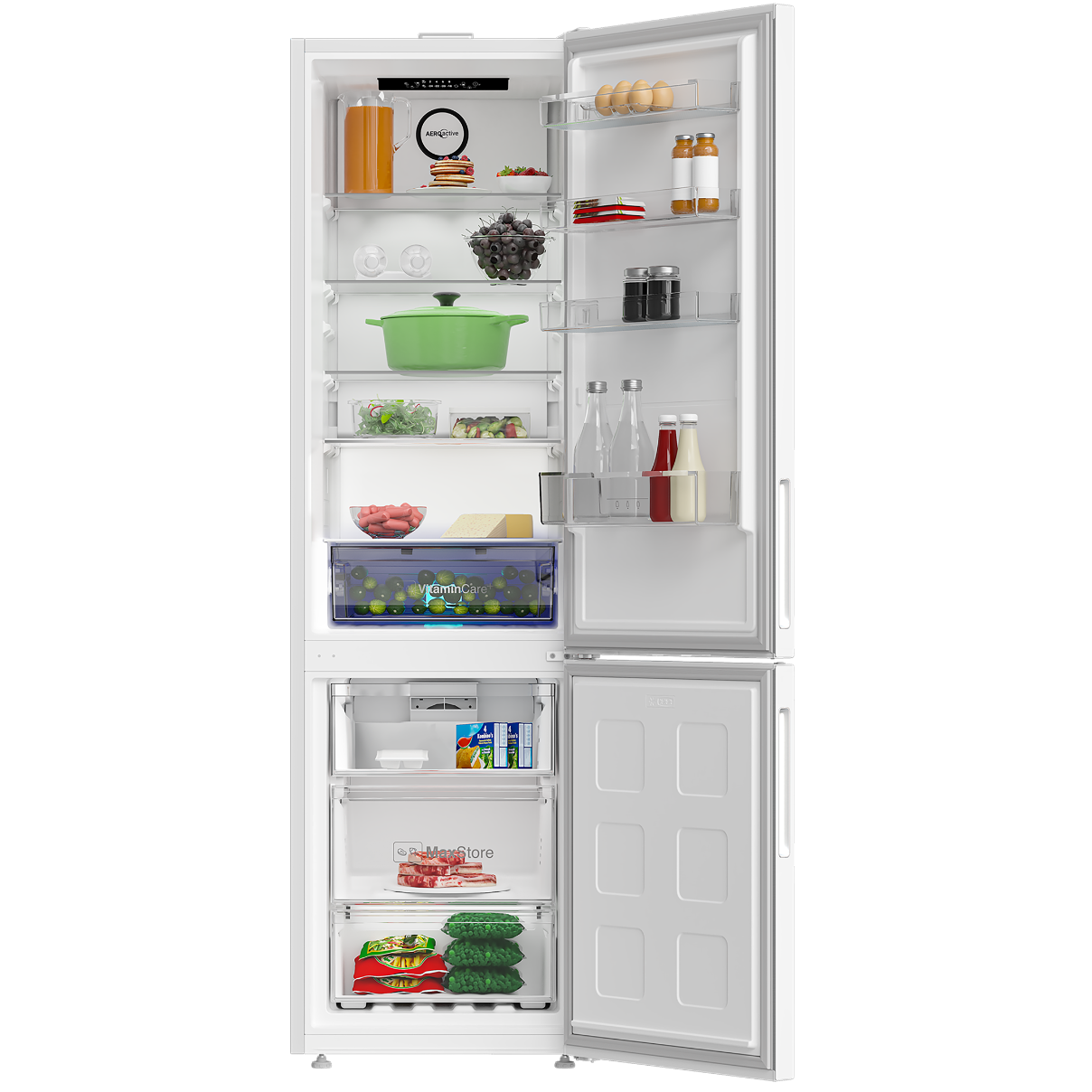 Blomberg KND24075V 60cm ( 203.5cm High ) 70/30 ( D Rated ) Frost Free Fridge Freezer