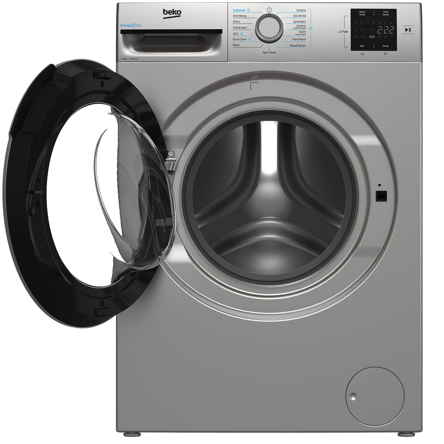 Beko BMN3WT3841S 8kg 1400 Spin Washing Machine