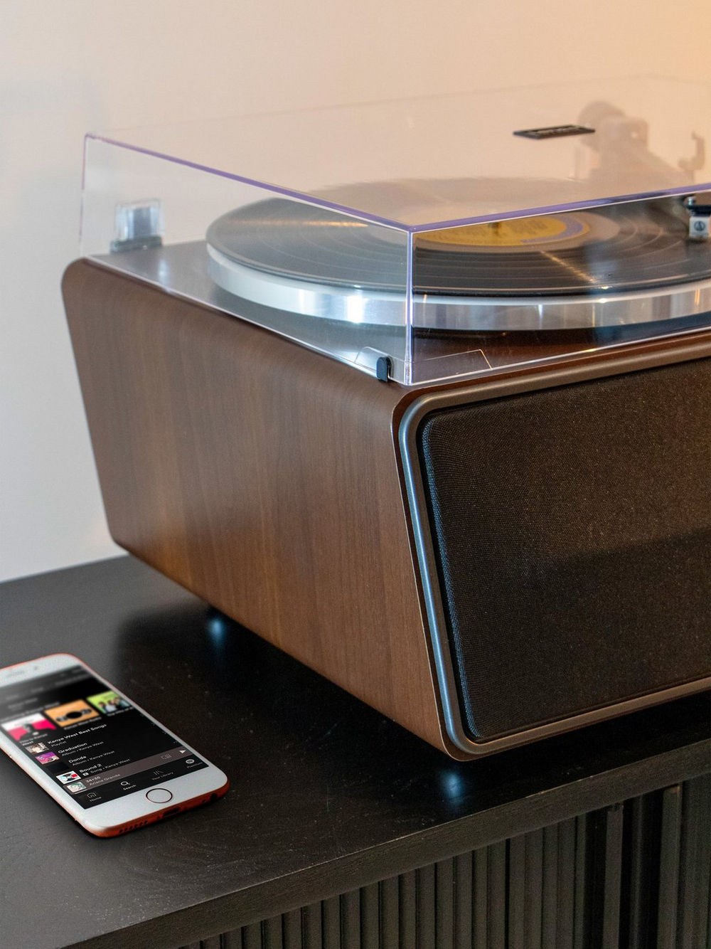 Lenco A005464 LS470WA Turntable with Built In Speaker