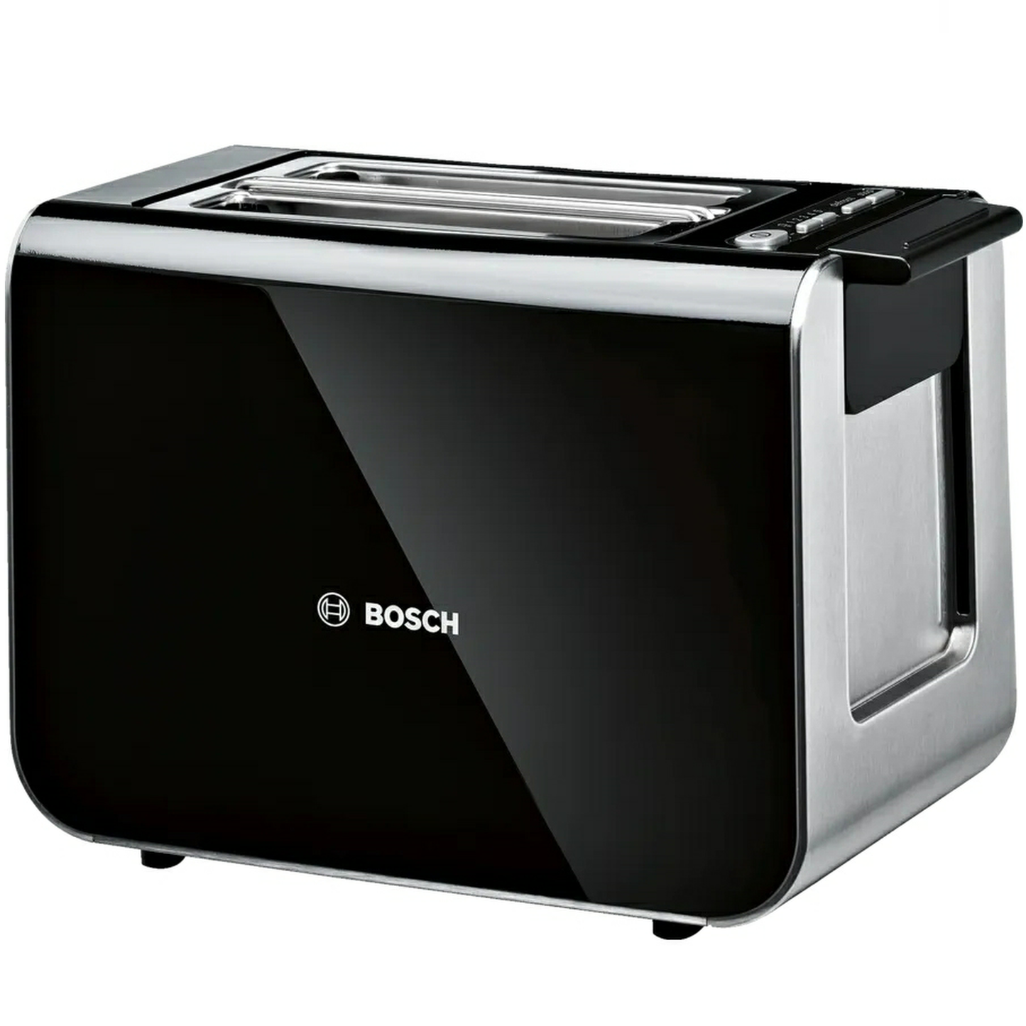 Bosch TAT8613NGB Styline Black 2 Slice Toaster