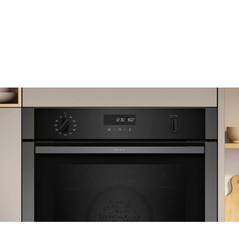 Neff B6ACH7AG7B ( Graphite ) N50 Built In Pyrolytic Single Oven