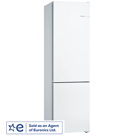 Bosch KGN392WEBG ( E Rated ) 60cm ( 203cm High ) 70/30 Frost Free Fridge Freezer