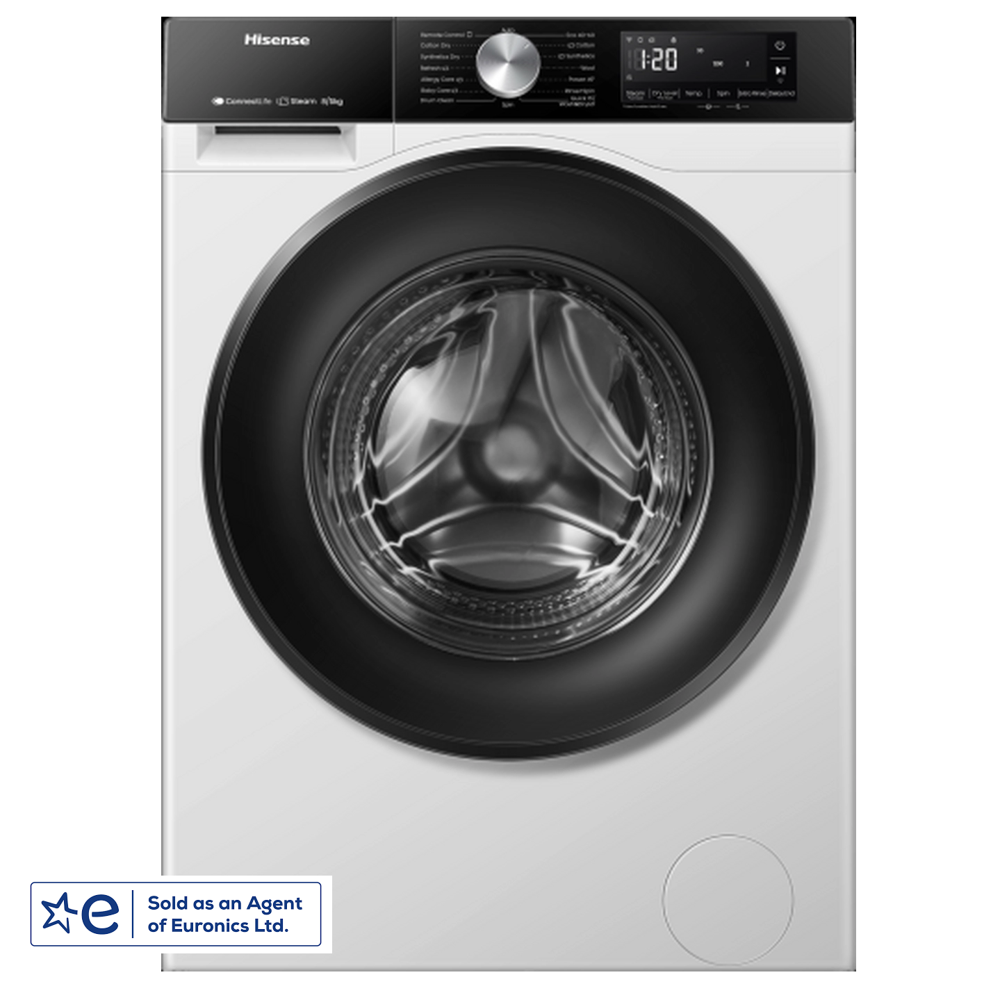 Hisense WD3S8043BW3 8kg / 5kg 1400 Spin Washer Dryer