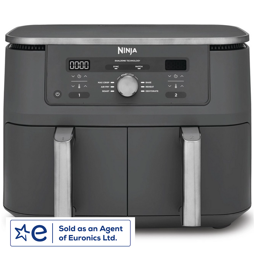 Ninja DZ400UK 9.5 Litre Max 6 in 1 Dual Zone Air Fryer
