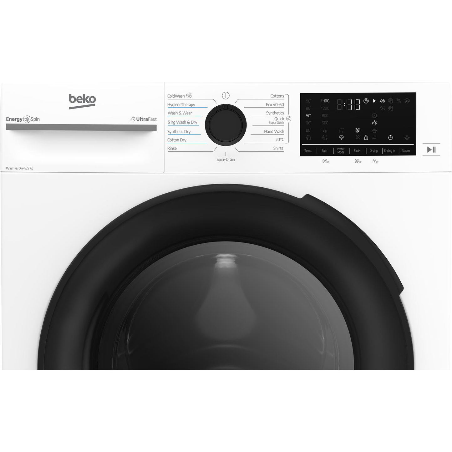 Beko BMND8545UW 8kg / 5kg 1400 Spin Washer Dryer