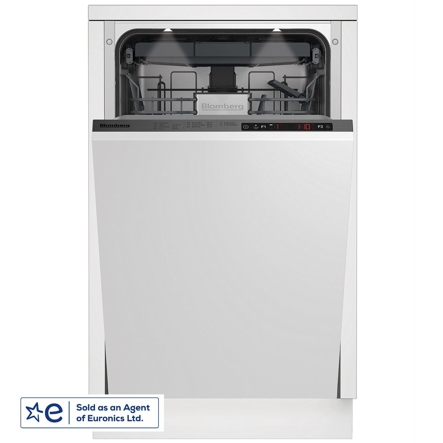Blomberg LDV02320 Built In 10 Place Setting ( D Rated 10.5 Litres ) Slimline Dishwasher
