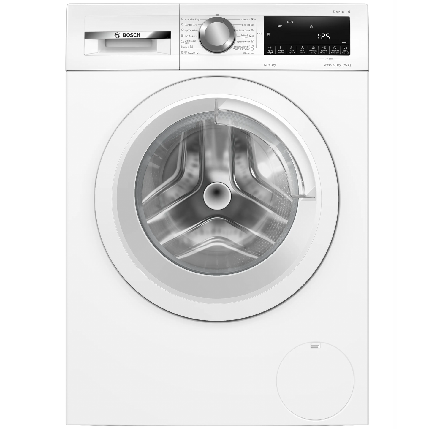 Bosch WNA144V9GB 9Kg / 5Kg 1400 Spin Series 4 Washer Dryer