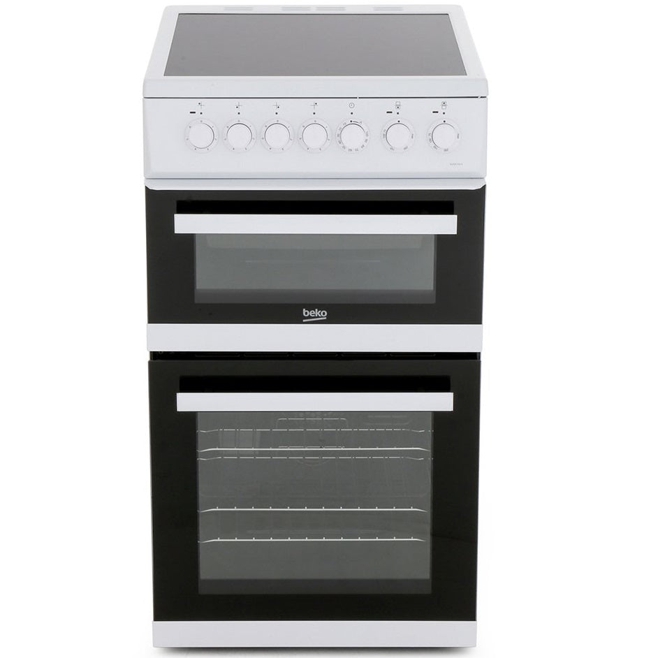 Beko EDVC503W 50CM Electric Double Oven Cooker