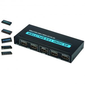 Adaptor HDMI Splitter 1 Input To 4 Outputs