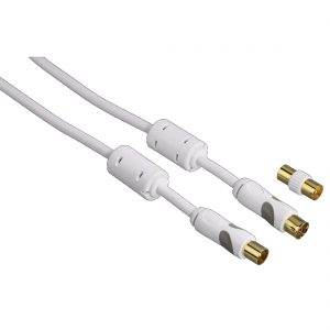 Lead Hama Aerial Plug To Socket Cable 10.0 Metre