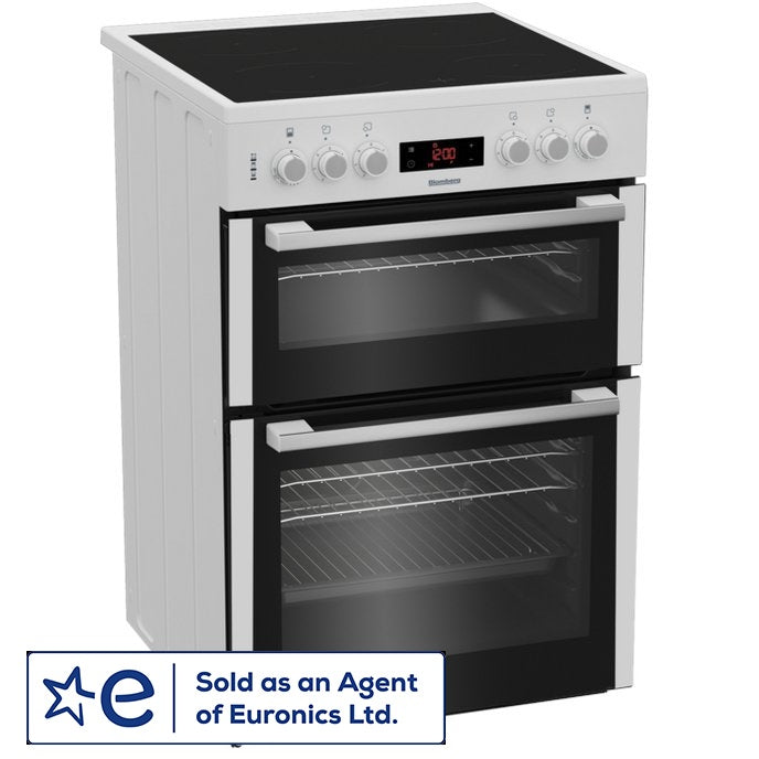 Blomberg HKN65W Electric Cooker With Double Oven