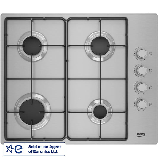 Beko  CIHYG21SX Stainless Steel Built- In Gas Hob