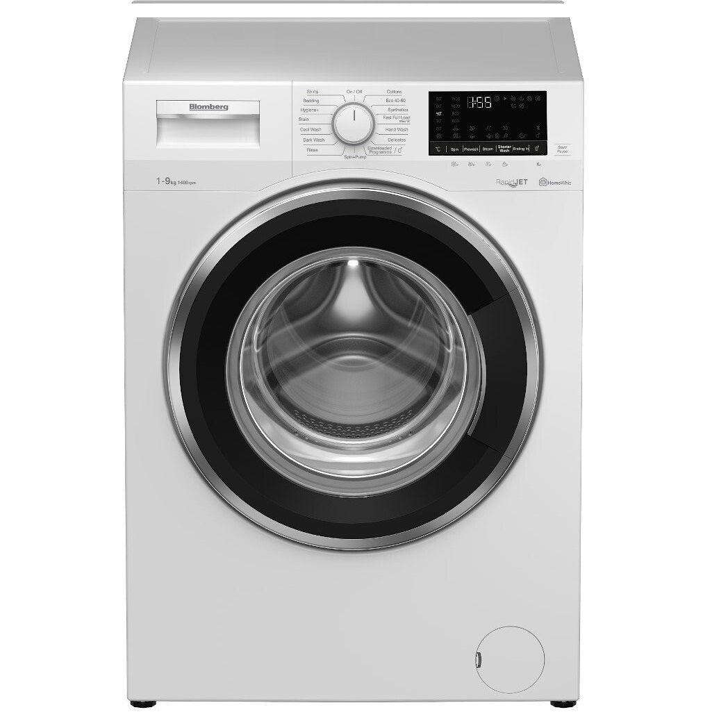 Blomberg LWF194520QW 9KG 1400RPM Rapid Jet Washing Machine With Bluetooth