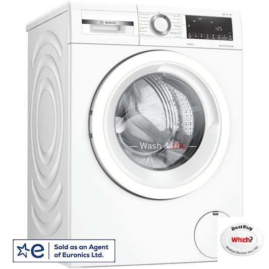 Bosch WNA134U8GB 8Kg / 5Kg 1400 Spin Series 4 Washer Dryer