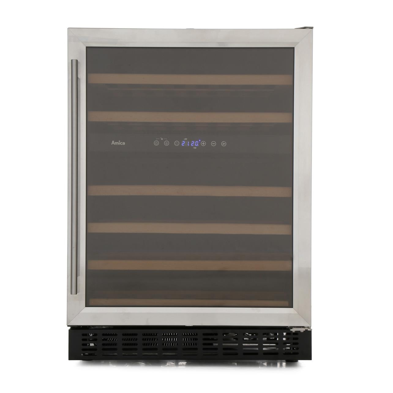 Amica AWC600BL / SS 46 Bottle Freestanding Wine Cooler