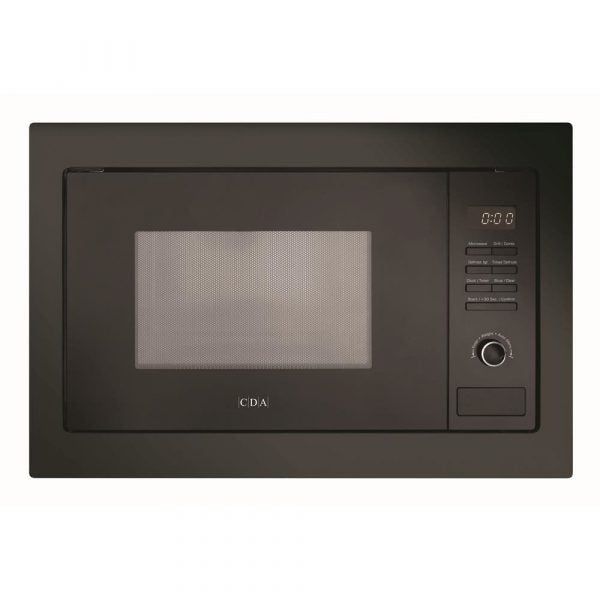 CDA VM231BL 38cm Built-in Microwave Oven With Grill