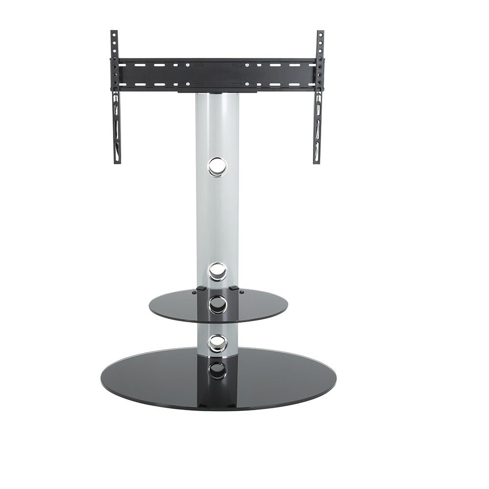 Stand For Television AVF Black & Silver Lugano With Oval Base