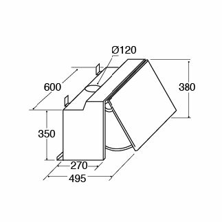 CDA EIN60SI Integrated 60cm Extractor