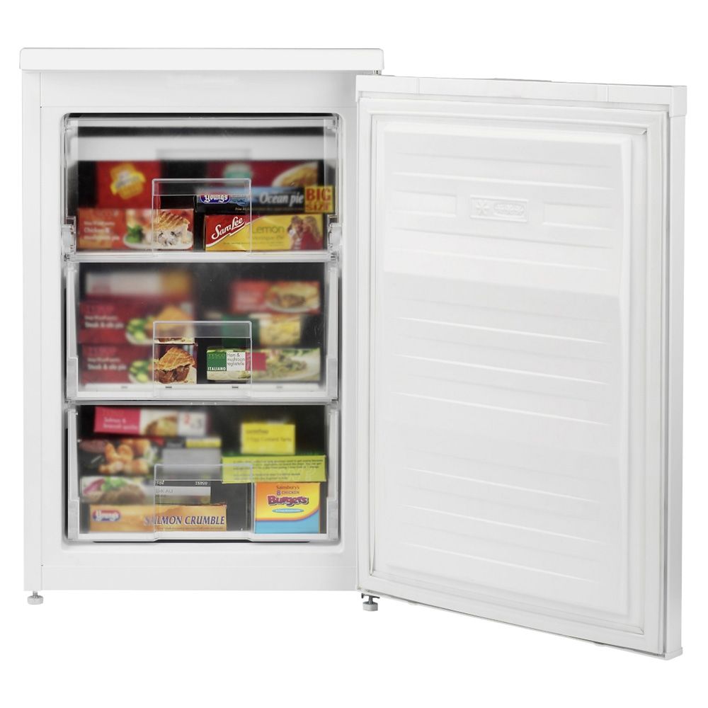 Zenith ZFS3584W 55CM Under Counter Freezer With Freezer Guard