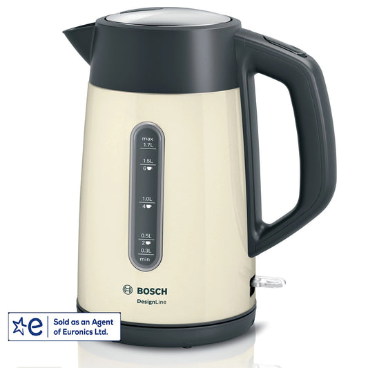 Bosch TWK4P437GB 1.7 Litre Traditional Cream Cordless Jug Kettle