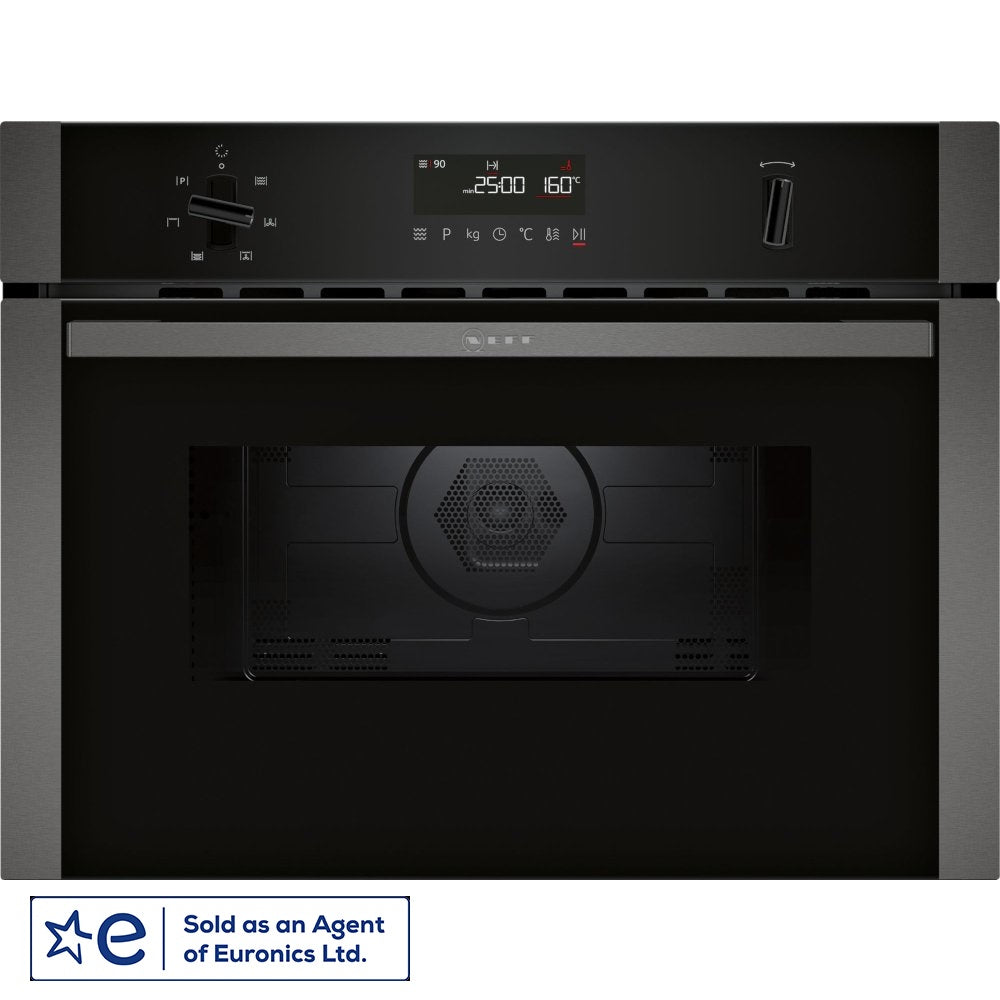 Neff C1AMG84GOB N50 ( Graphite ) 45cm Built-in Combi Microwave Oven