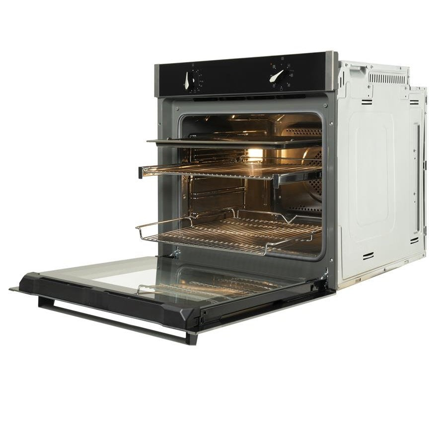 CDA SL100SS Large 77 Litres Built-In Multi Function Single Fan Oven
