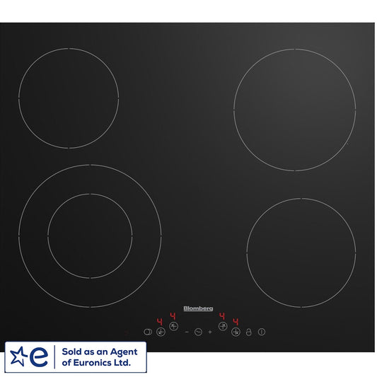 Blomberg MKN54212 Built- In Hard Wired Touch Control Electric Ceramic Hob