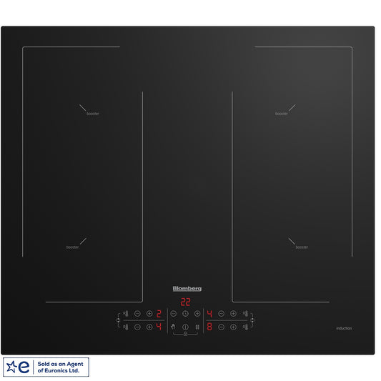 Blomberg MIN54483N Built- in Hard Wired Electric Induction Hob With Flexi-Zone
