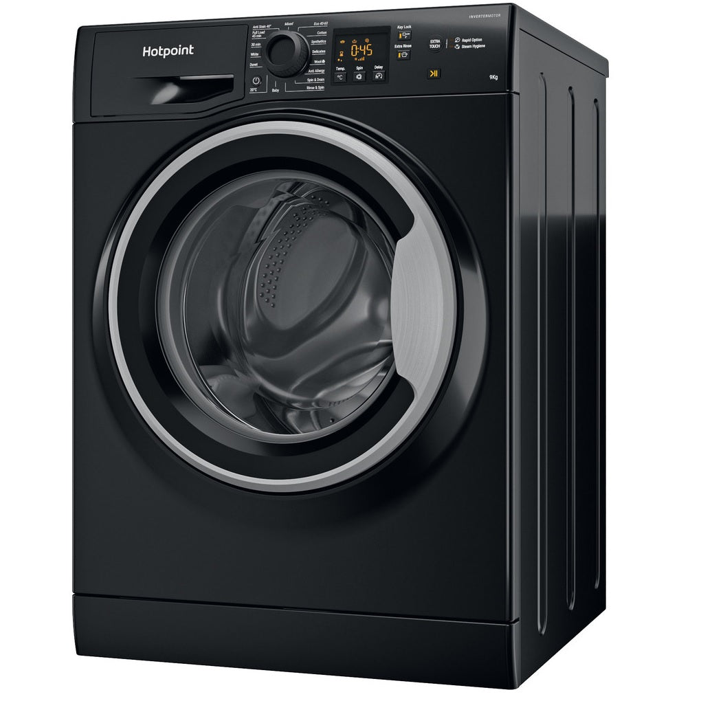Hotpoint NSWF945CBSUK 9KG 1400RPM Washing Machine With Stream Function