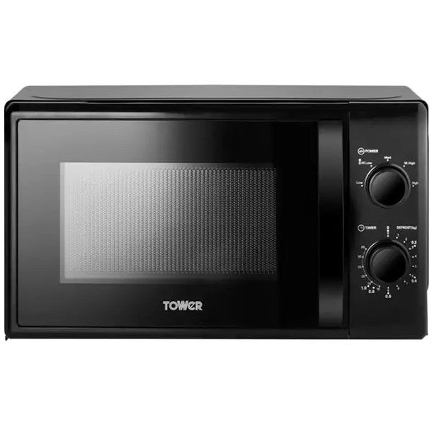 Tower T24034BLK 20 Litre Solo Black Microwave Oven