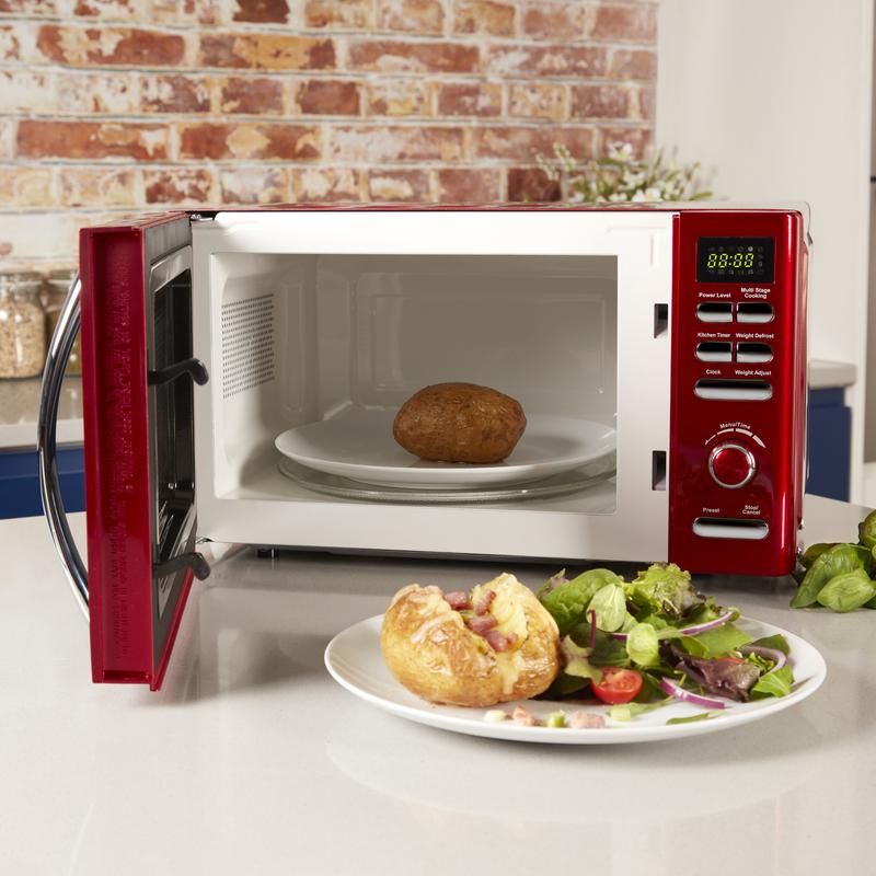 Tower T24019S Infinity 20 Litre 800W Red Microwave Oven