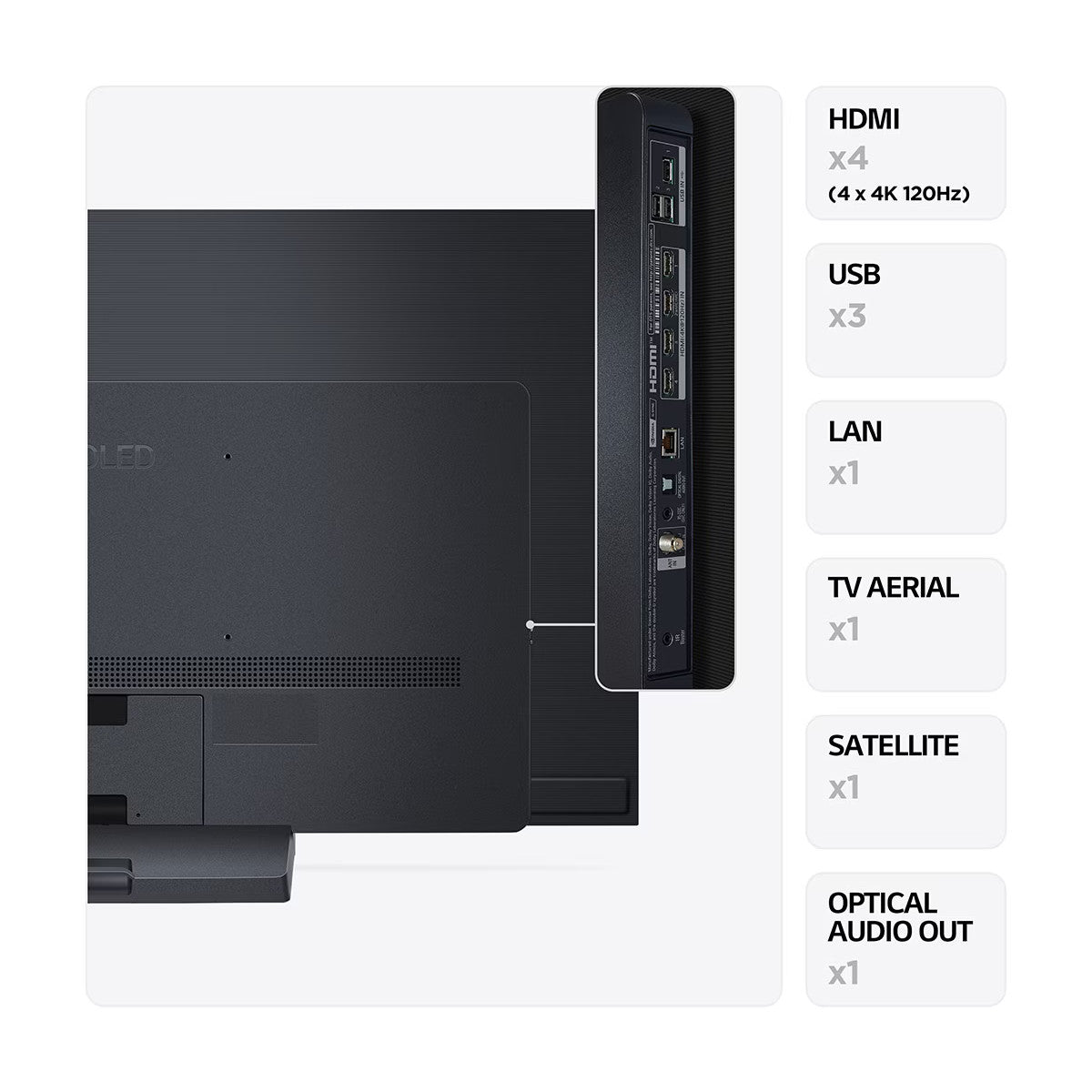 LG evo OLED65C36LC 65" 4K ( a9 AI Processor 4K Gen 6 ) OLED Television (2023)