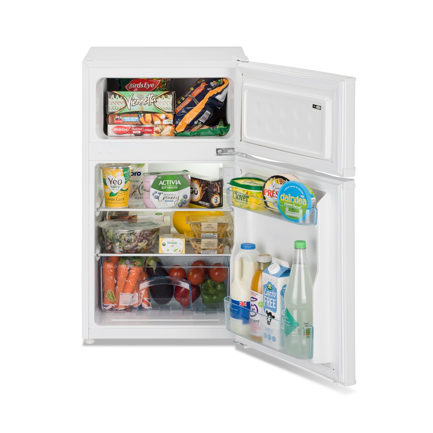 Iceking IK2022W 47cm ( 85cm high ) Under Counter Fridge Freezer