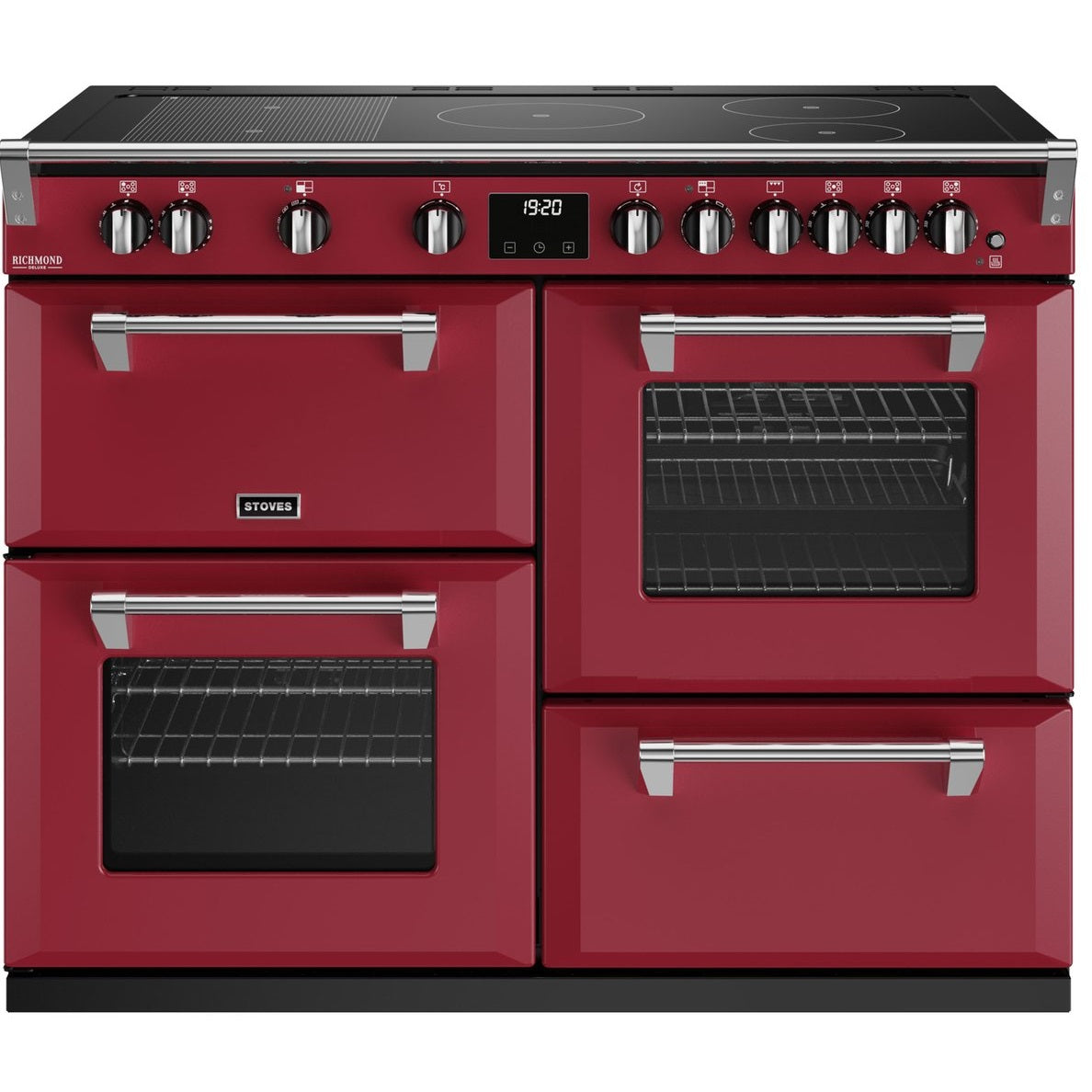 Stoves Richmond Deluxe D1100EI RTY Colour Boutique Electric Induction Range Cooker