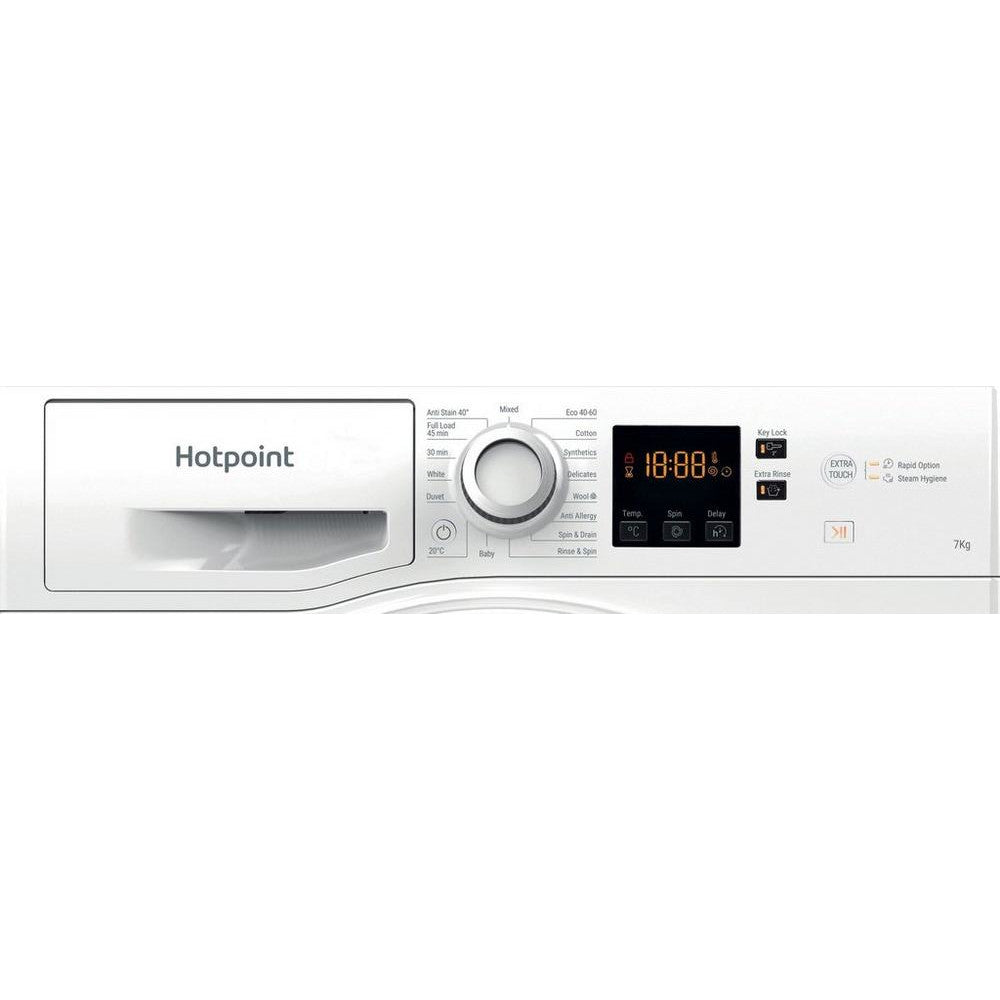 Hotpoint NSWE745UWS 7KG 1400RPM Washing Machine